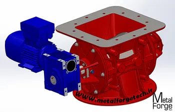 روتاری ولو یا ایرلاک (Rotary Airlock Valve / Rotary Feeder)